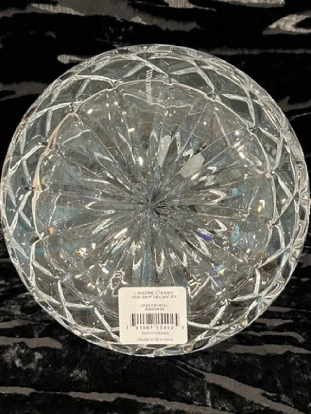Waterford‎ Crystal Lismore Connoisseur Mini Ships Decanter #40003433 NIB 14.5oz
